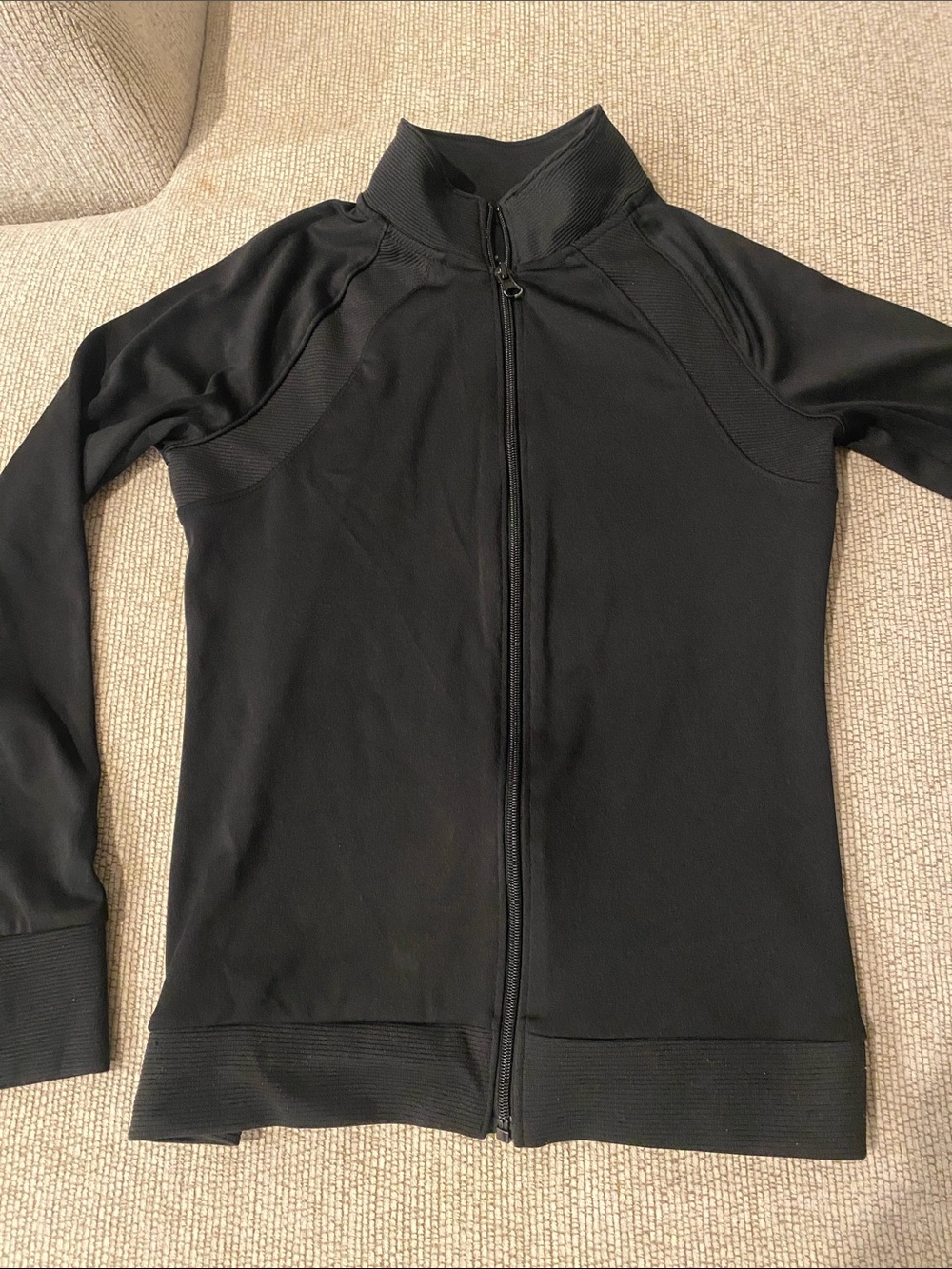 Champion Black Full-Zip Bomber Jacket